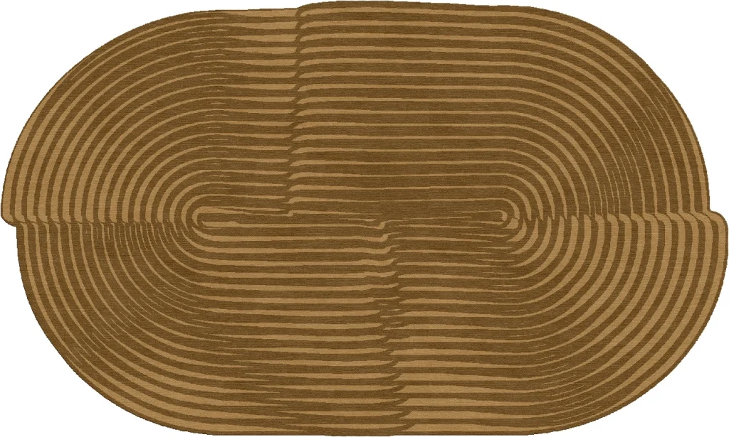 Alex Trochut Middle Brown Teppich Design Visualisierung 1 Florhöhe