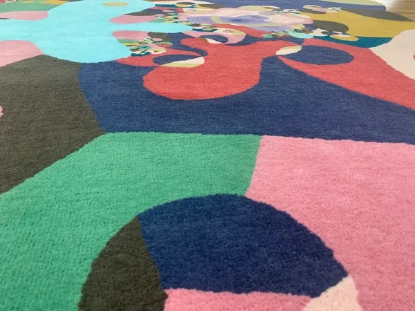 Closeup to Cycles by Zawada Affordances Rugs